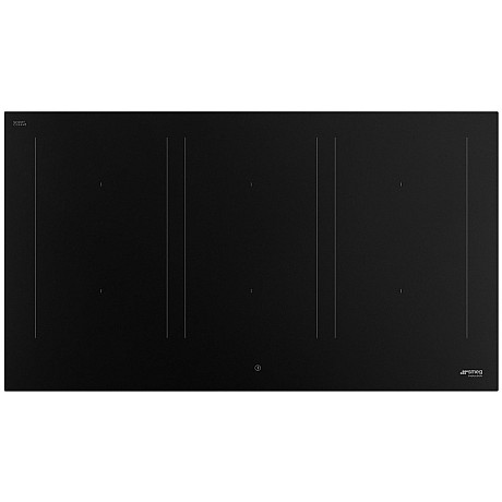 Smeg - SIM3964N, stilren häll i mattsvart, 90 cm