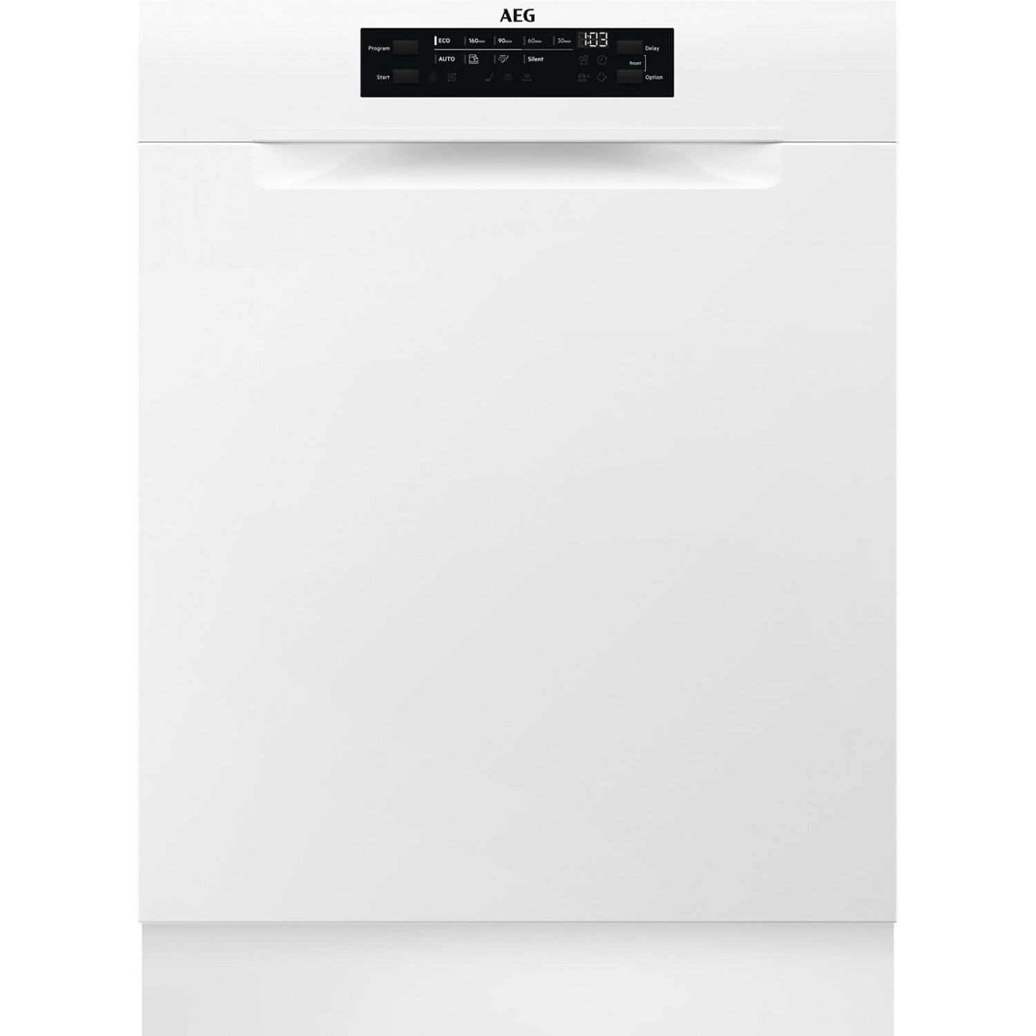 Aeg 60 cm bred diskmaskin fbb63647pw 7000 softgrip satelliteclean extrahygiene