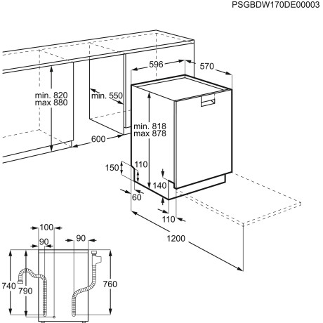 AEG - FFB63806PM - Passar IKEA Metod AEG - FFB63806PM - Passar IKEA Metod
