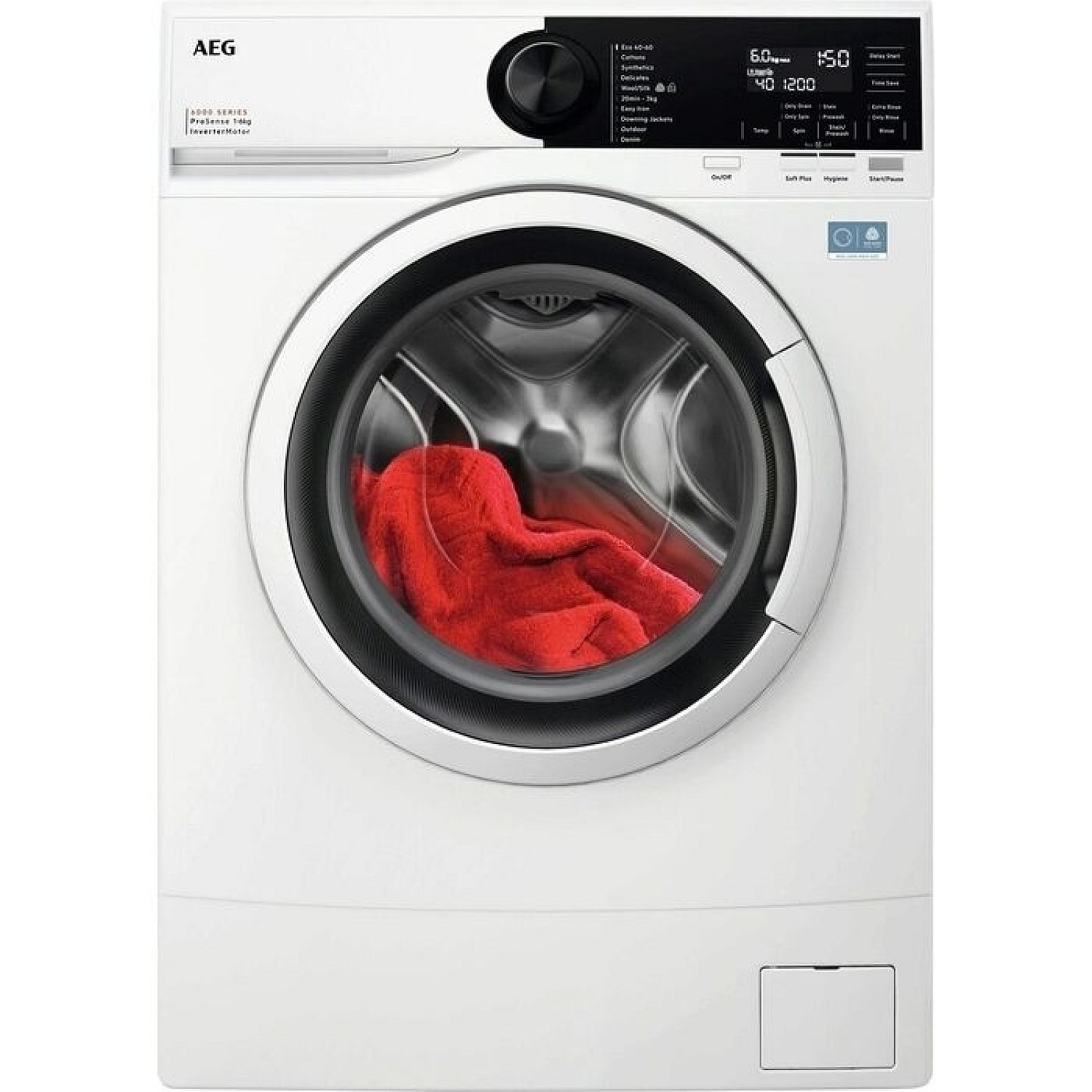 Aeg frontmatad tv&auml;ttmaskin lsr615o62o
