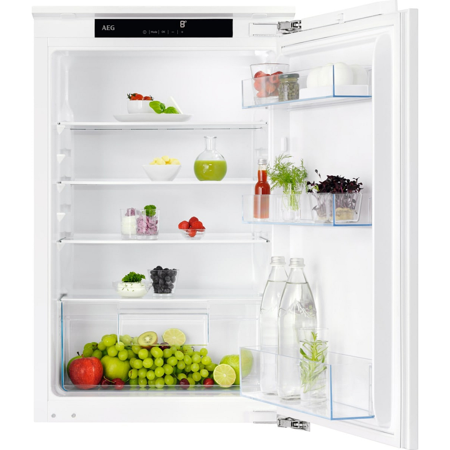 Aeg kylskåp osk5o88ef optispace kylskåp led belysning