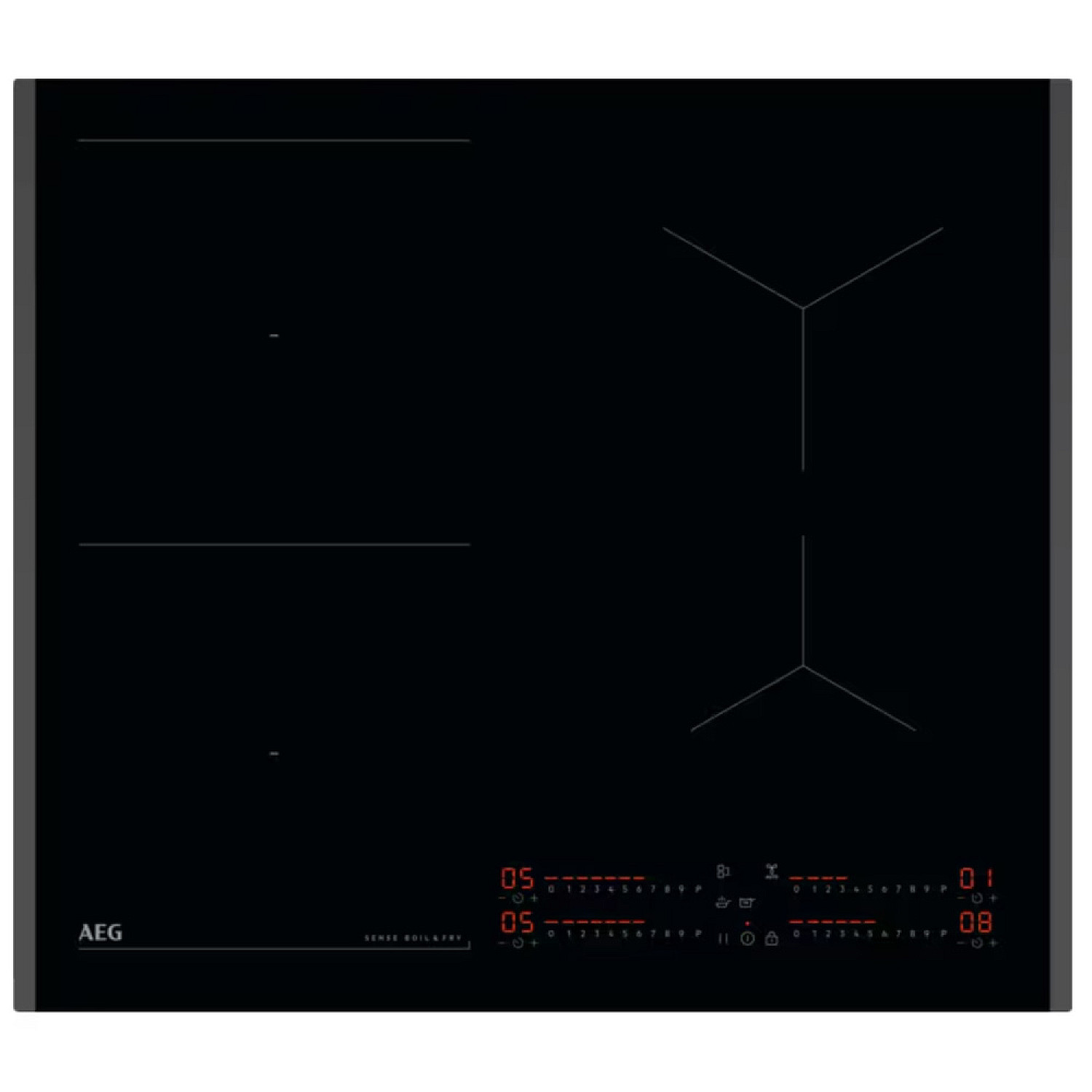 Aeg induktionshäll ti64ib3sfb induktionshäll hob2hood