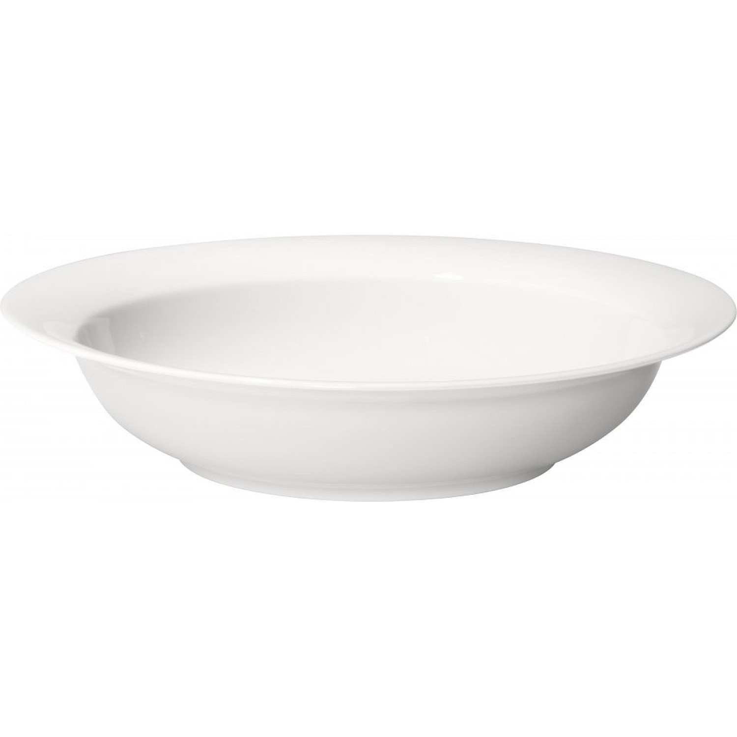 Arabia tallrik arctica 1005655 djup 24 cm vit tallrik