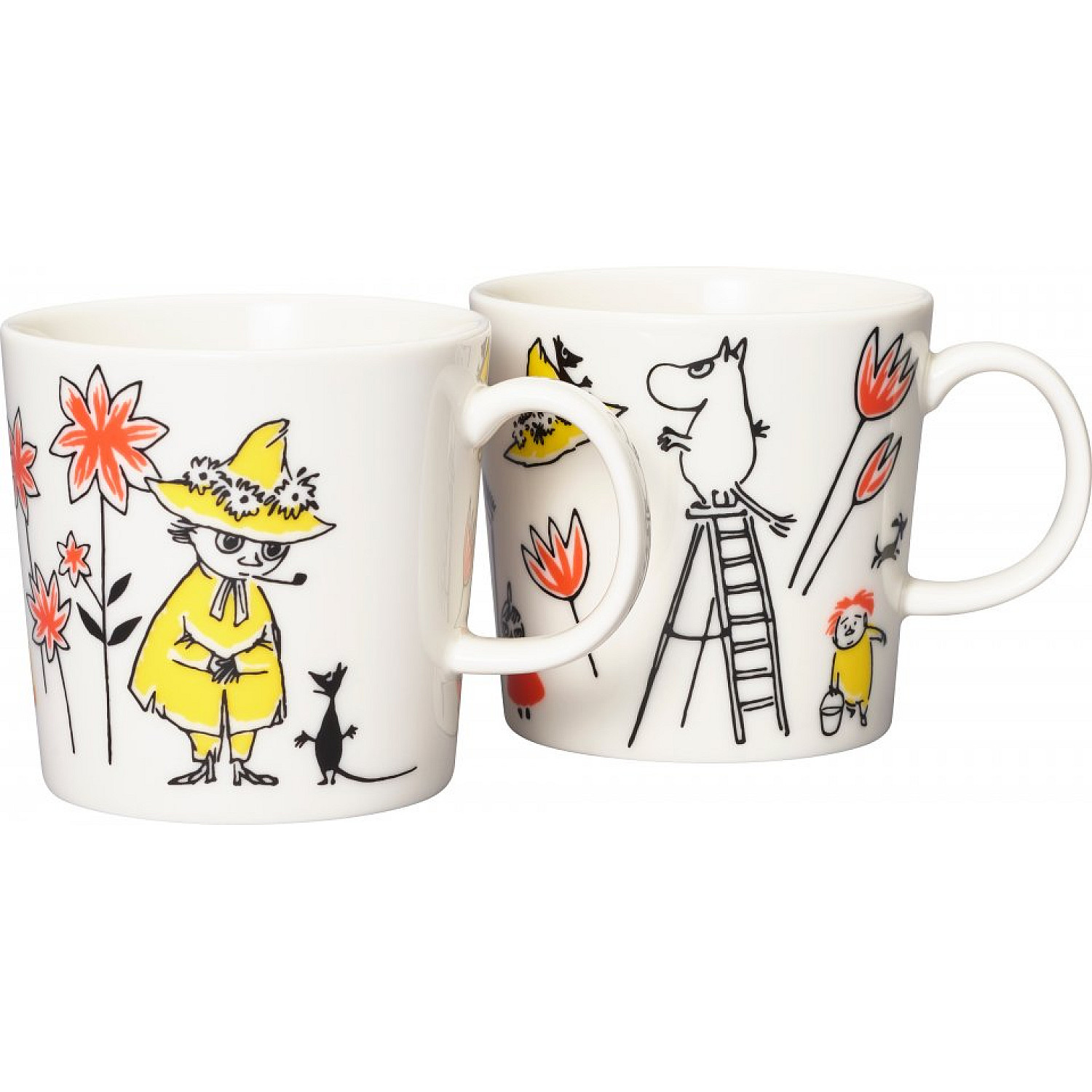 Arabia mugg mumin x röda korset 1064953 0,3 l 2-pack