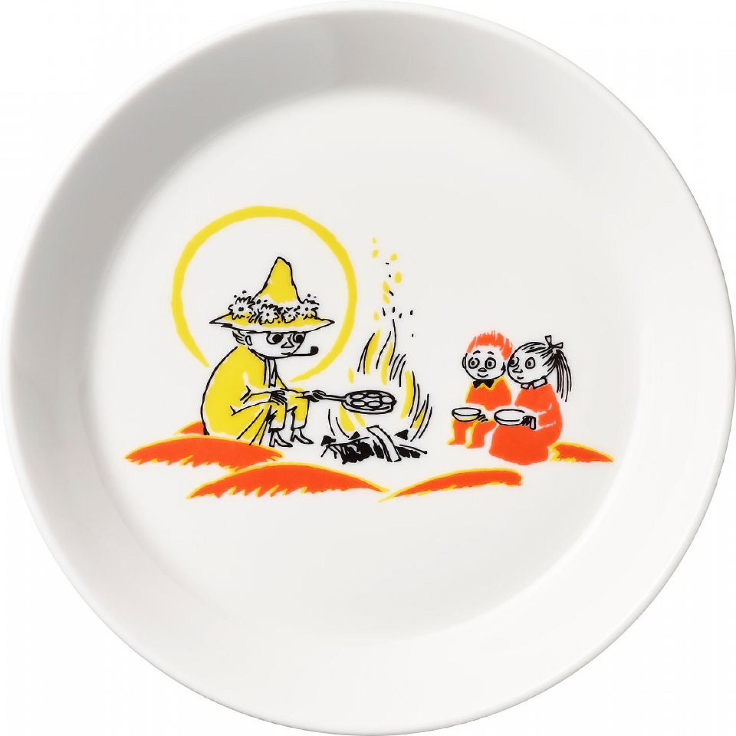 Arabia tallrik mumin 1064954 snusmumriken 19 cm
