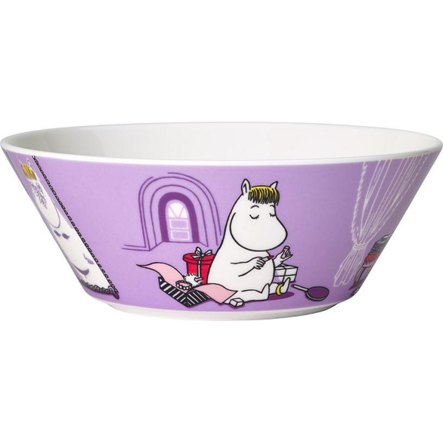 Arabia skål mumin 1052345 snorkfröken skål 15 cm lila
