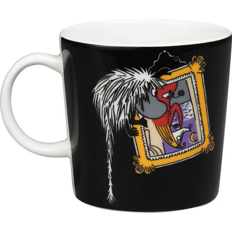 Arabia - Mumin Förfadern mugg 30 cl, svart Arabia - Mumin Förfadern mugg 30 cl, svart
