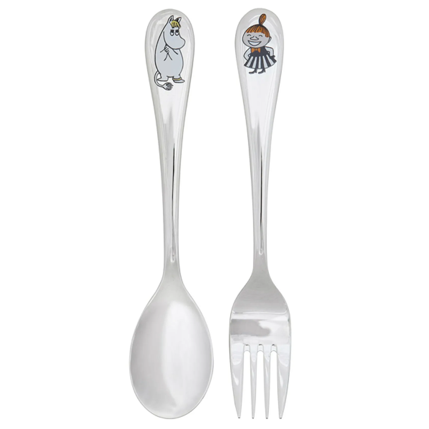 Arabia köksredskap mumin 1009277 snorkfröken & lilla my bestickset, 2-pack