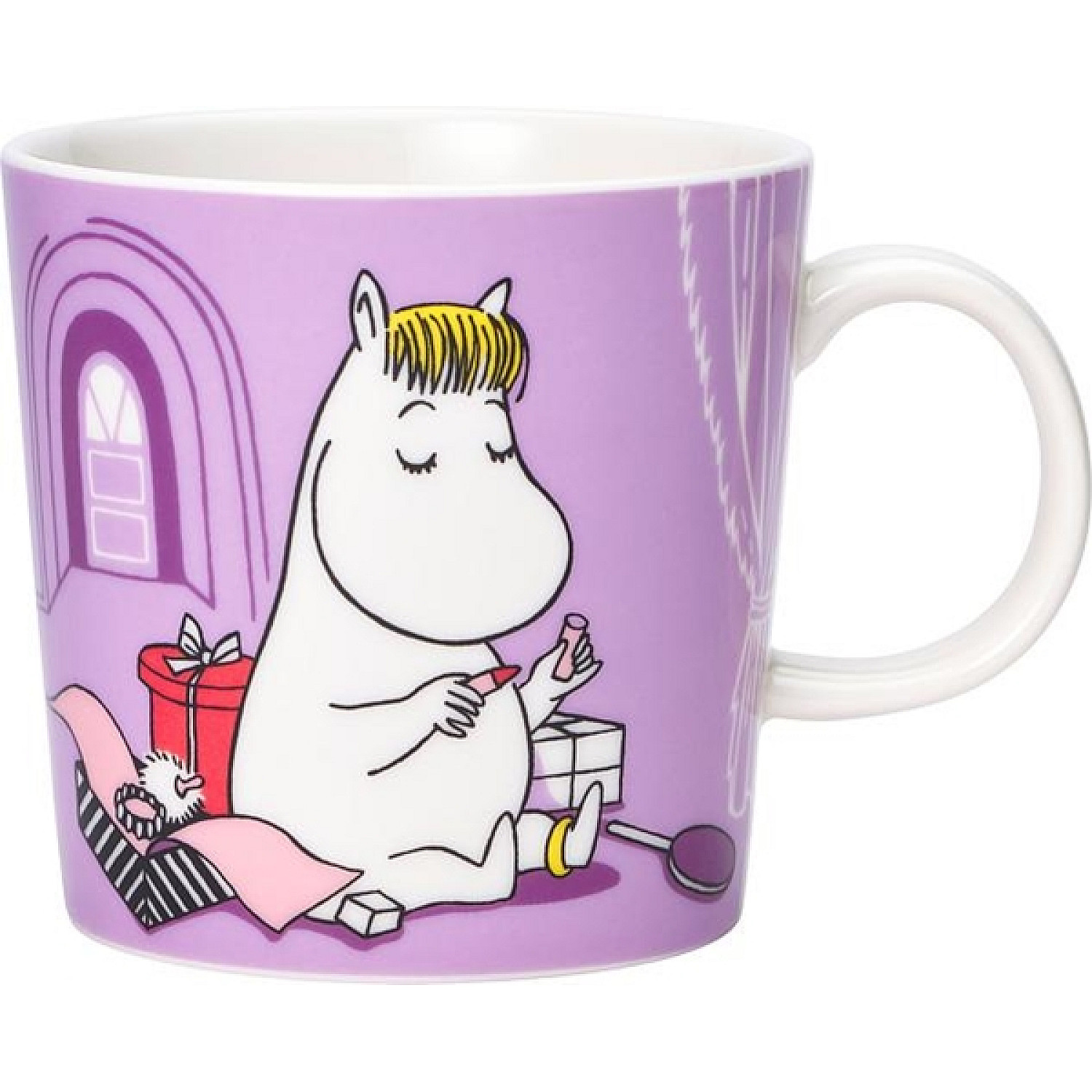 Arabia mugg mumin 1052343 snorkfröken mugg 30 cl lila