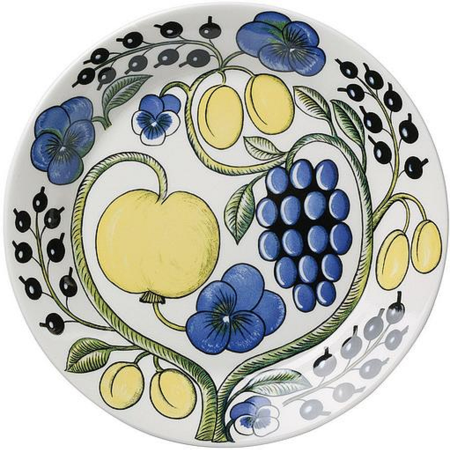 Arabia tallrik paratiisi oval tallrik, 25 cm