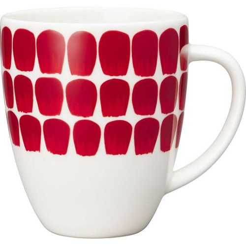 Arabia - Tuokio mugg. röd. 0.34L - lager i Stockholm