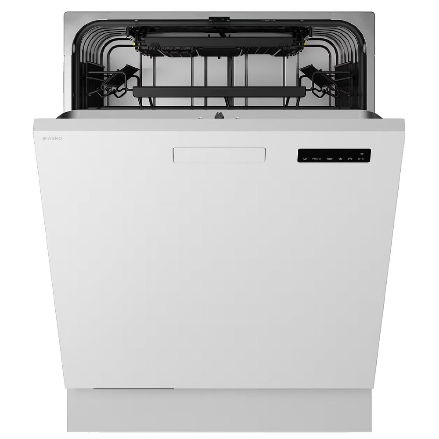 Asko 60 cm bred diskmaskin dbi344ib.w - vit, xl med justerbara effektzone