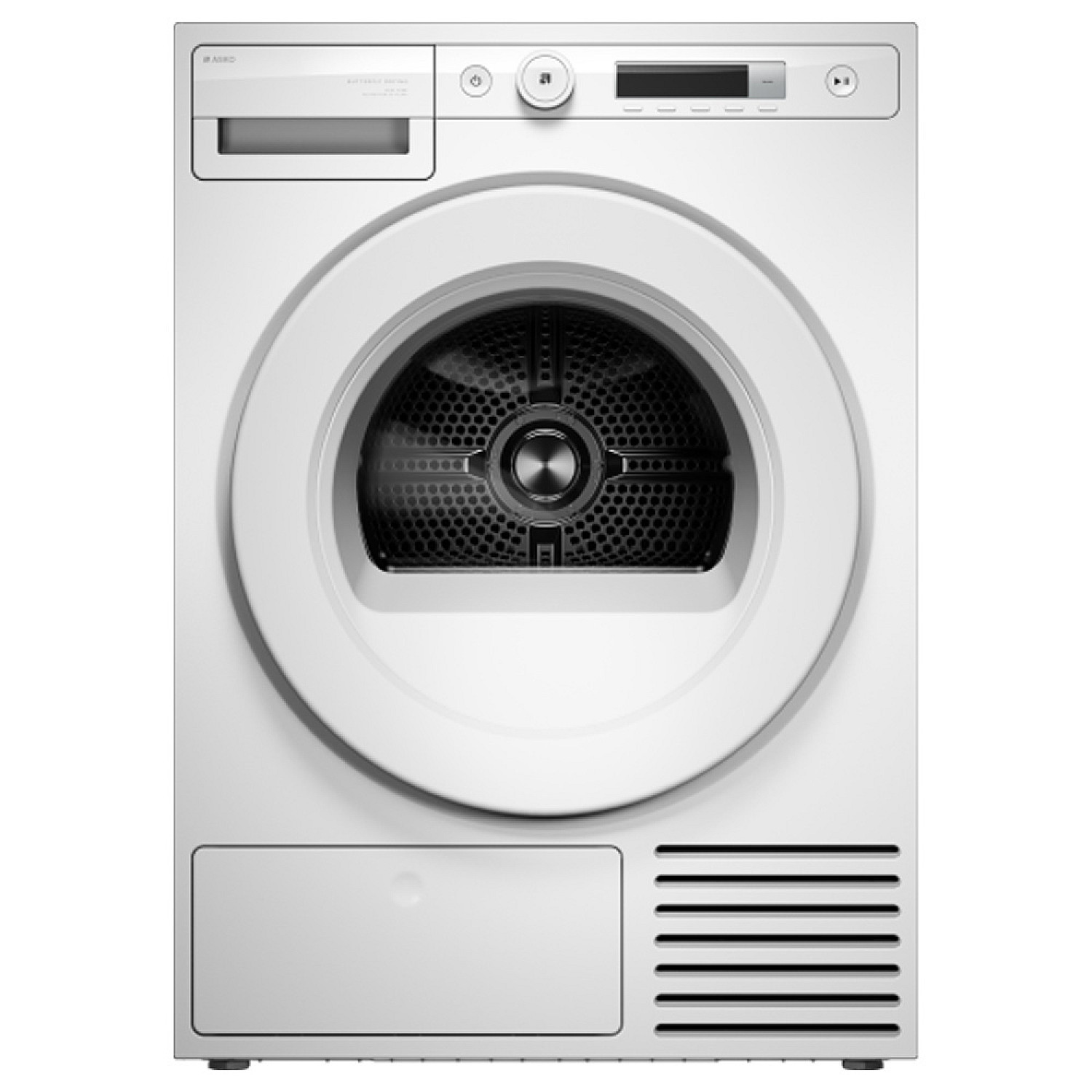 Asko torktumlare t108hw - vit, v&auml;rmepump med wifi & skonsam torkning