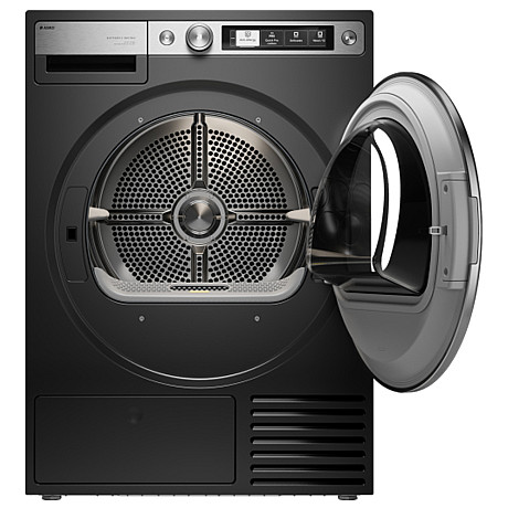 Asko - T709HUG - Svart, Värmepump med WIFI & Skonsam klädvård
