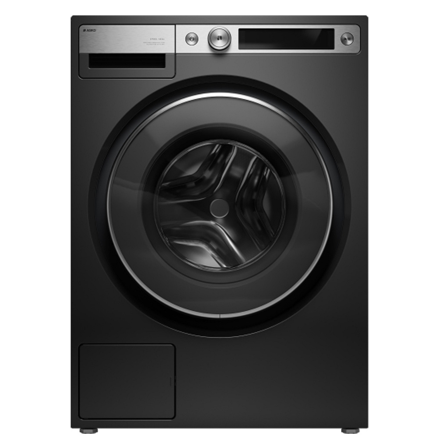 Asko frontmatad tv&auml;ttmaskin w7096xg - svart, automatisk dosering & wifi
