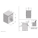 Asko - W7096XG - Svart, Automatisk dosering & WIFI