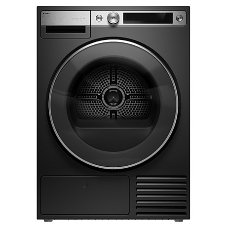 Asko - Premium svart – Tvätt med AutoDose, torktumlare, torkskåp & inbyggd strykbräda