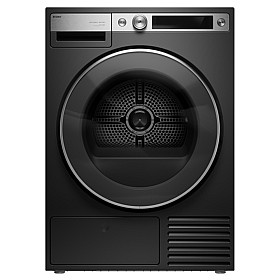  Asko - T709HUG - Svart, Värmepump med WIFI & Skonsam klädvård