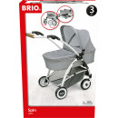 BRIO - Brio Spin dockvagn grå
