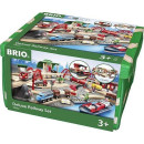 BRIO - Brio World 33052 - Rail and Road deluxe bandsats stor låda