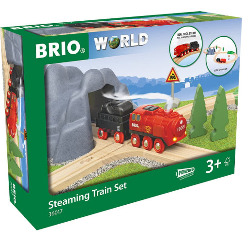 BRIO - Brio Railway 36017 Ångtågsset - snabb leverans