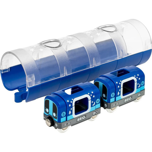 BRIO - Brio World 33970 - Tunnelbanetåg och tunnel