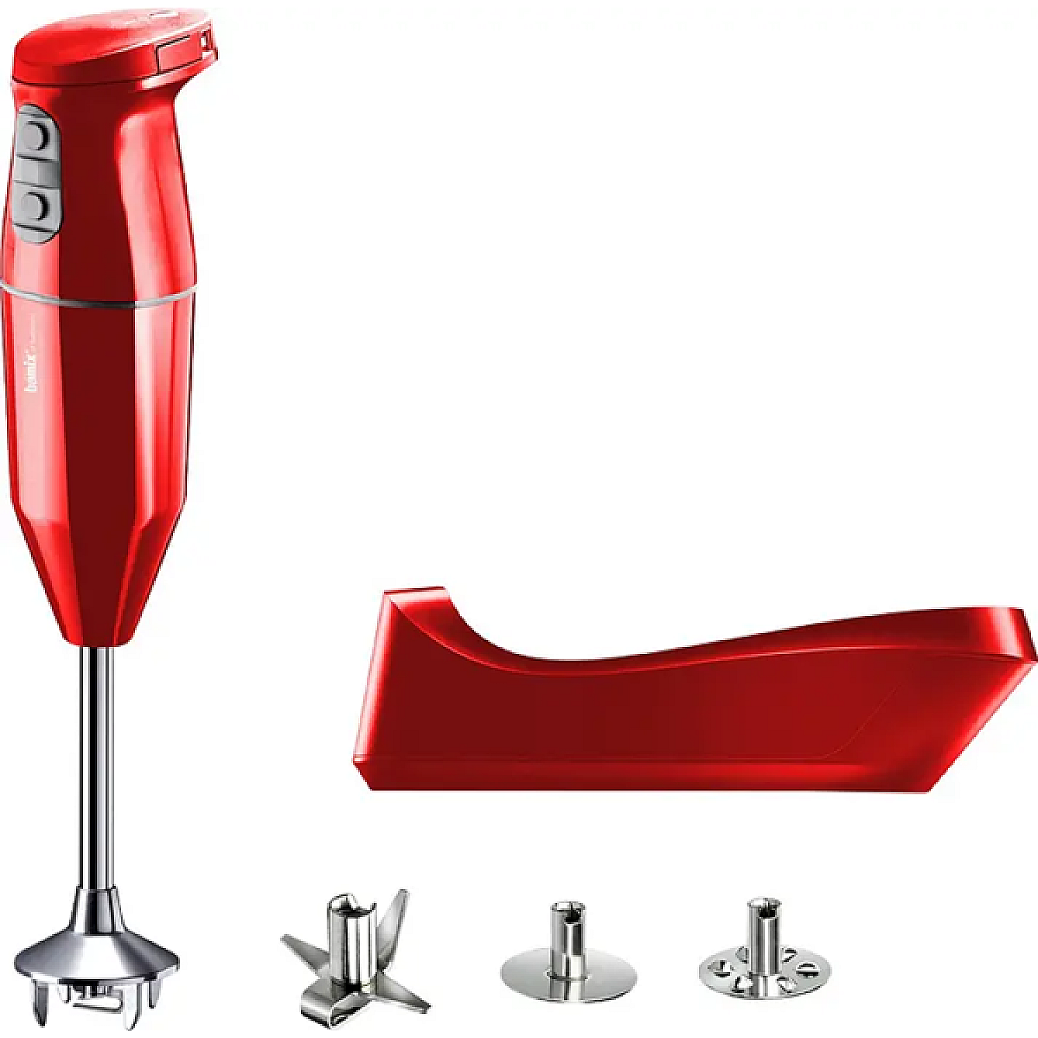 Bamix stavmixer cordless plus sladdl&ouml;s, r&ouml;d