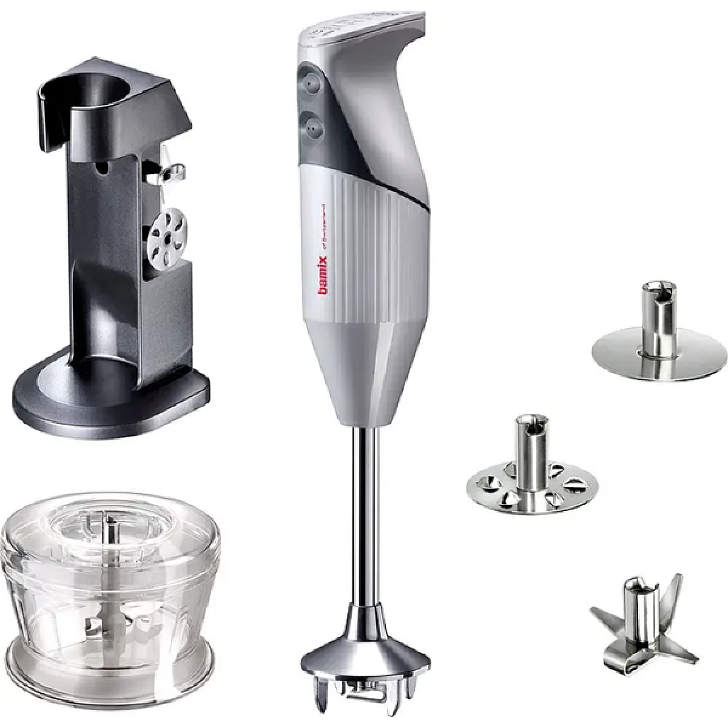 Bamix stavmixer deluxe m200 7610497620587 t&aring;lig vit mixer