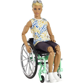 Barbie - Kens rullstol och docka