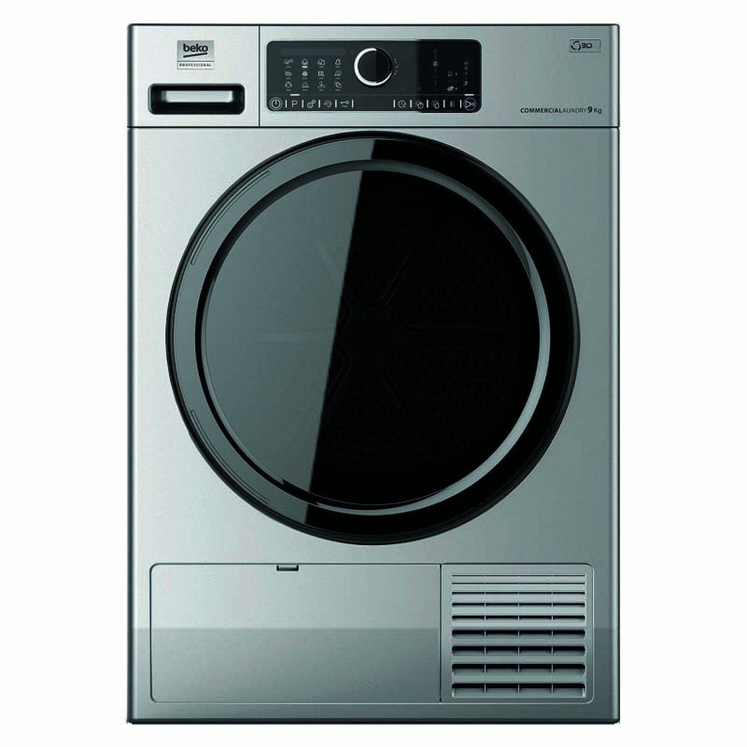 Beko professionell torktumlare awz 9hps/pro bp - rostfri, professionellt bruk med invertermotor