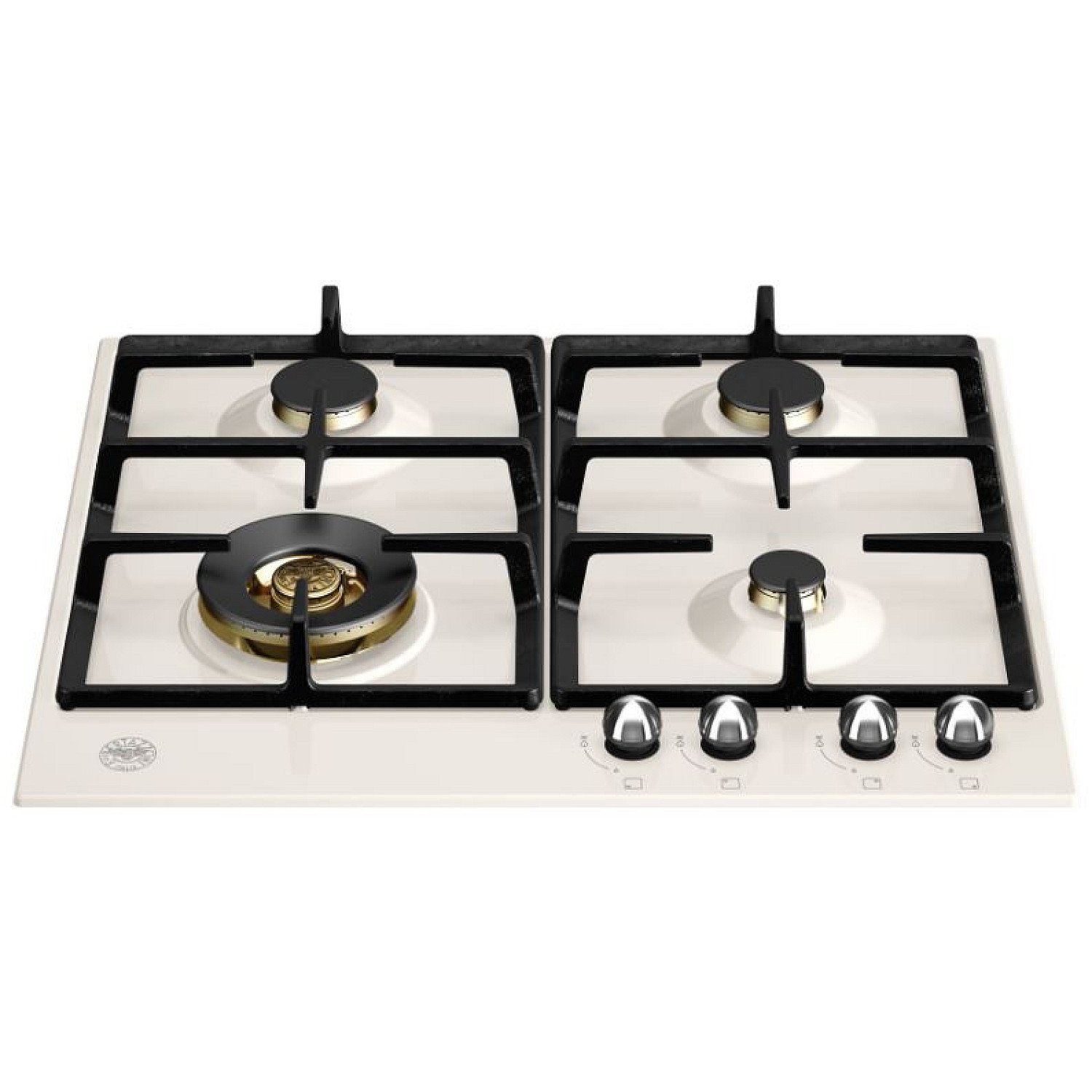 Bertazzoni gash&auml;ll p604lherax gash&auml;ll 60 cm wokbr&auml;nnare elfenbensvit