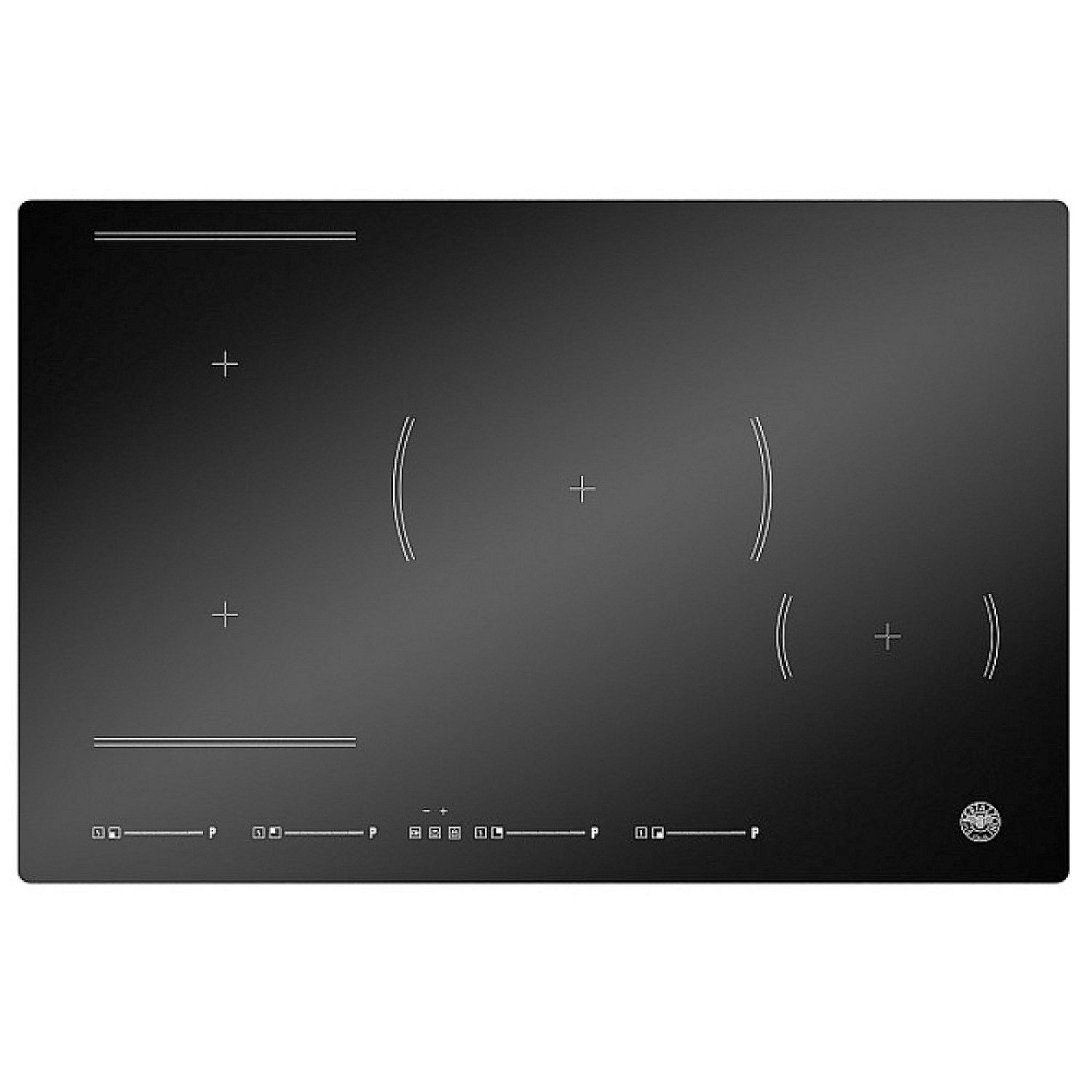 Bertazzoni induktionsh&auml;ll p784i1m30nvs 78 cm induktionsh&auml;ll multizon