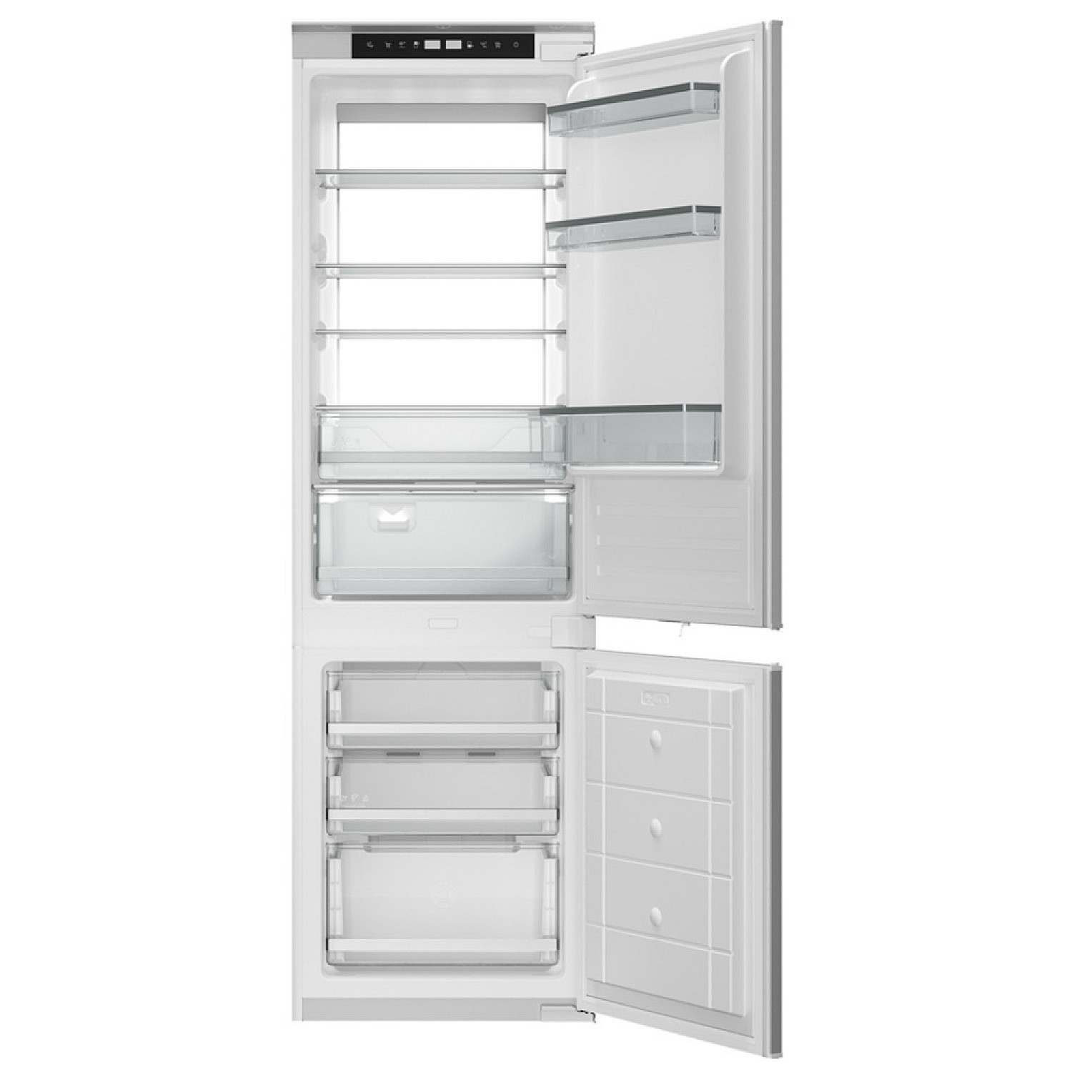 Bertazzoni kyl &ouml;ver frys ref603bbnptc-s helintegrerad kyl/frys kombisk&aring;p