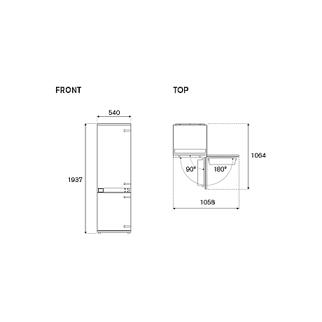 Bertazzoni - REF604BBNPTC-S Bertazzoni - REF604BBNPTC-S