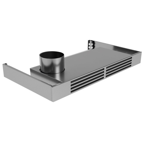 Bertazzoni tillbehör till spis kit med sockel och kolfilter för 91cm höjd på spisen