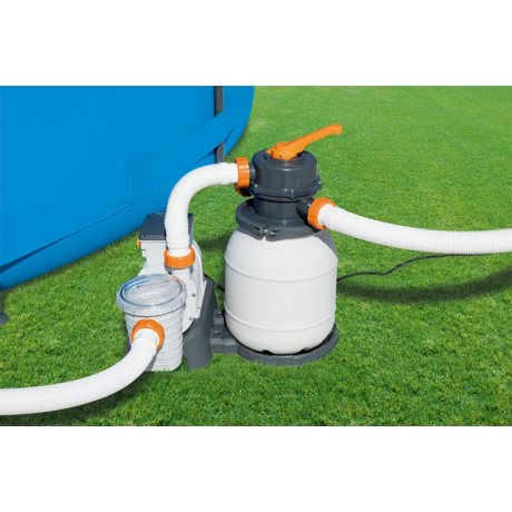 Bestway - FlowClear sandfilterpump, 5 678 l/h Bestway - FlowClear sandfilterpump, 5 678 l/h