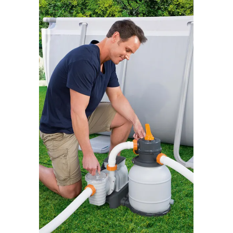 Bestway - FlowClear sandfilterpump, 5 678 l/h Bestway - FlowClear sandfilterpump, 5 678 l/h