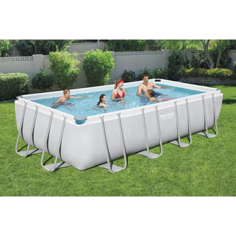 Bestway - Power Steel utomhuspool, 549 x 274 x 122 cm Bestway - Power Steel utomhuspool, 549 x 274 x 122 cm