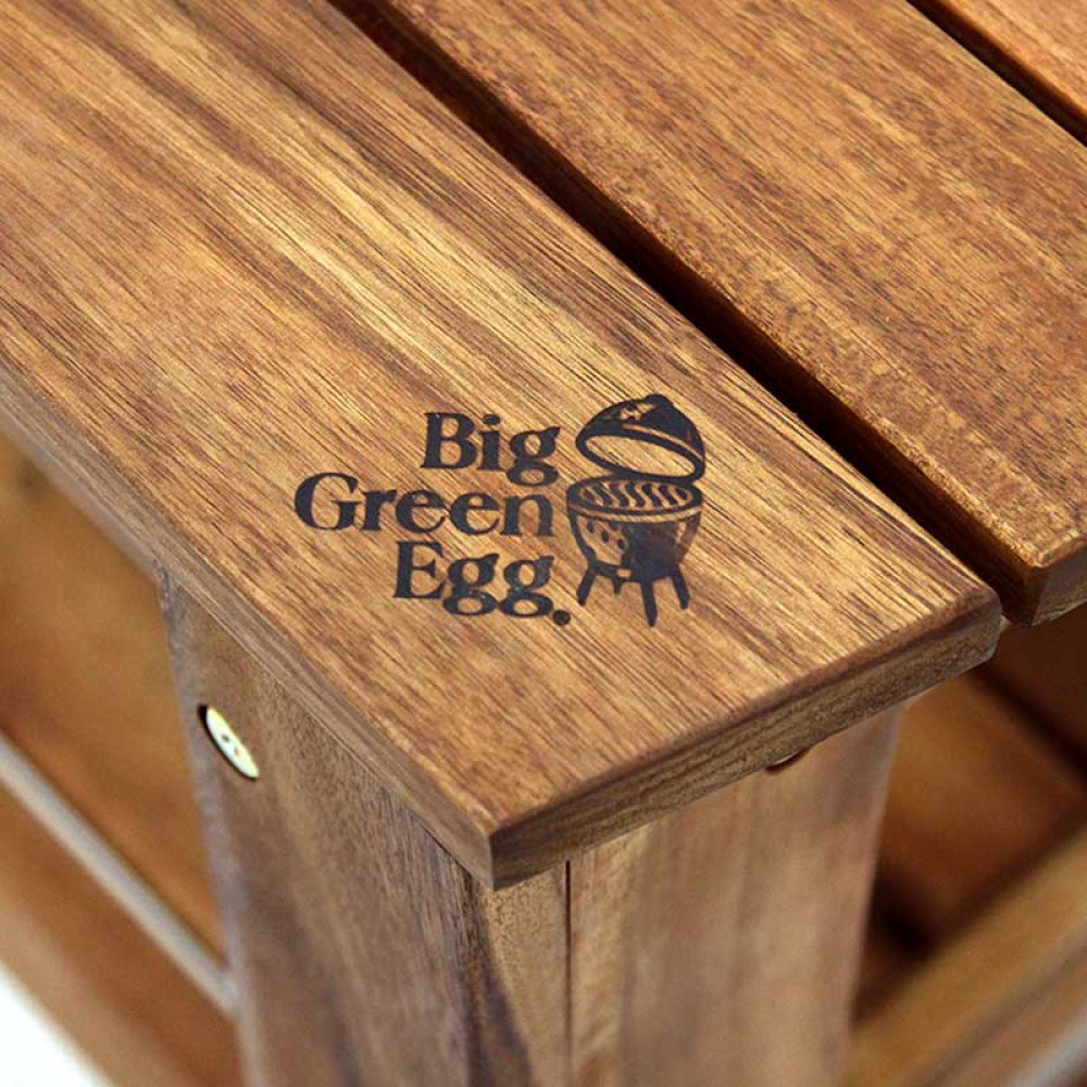 Tillbehör grill Big Green Egg Acacia Table XL excluding casters