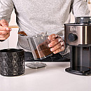 Black+Decker - Kaffekvarn 150W, Borstad stål