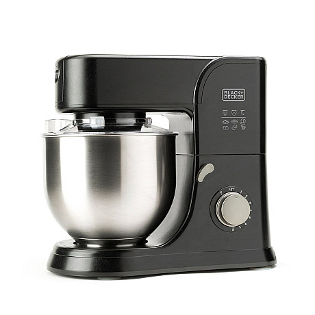 Black+Decker - ES9130080B Köksassistent 1000W, Svart