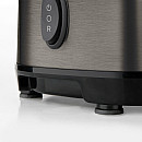 Black+Decker - BXJE200E Slow Juicer, Borstat rostfritt stål