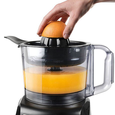 Black+Decker - ES9250050B Matberedare 1200W, Borstat stål