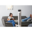 Black+Decker - Pelarfläkt Vit 102cm 45W