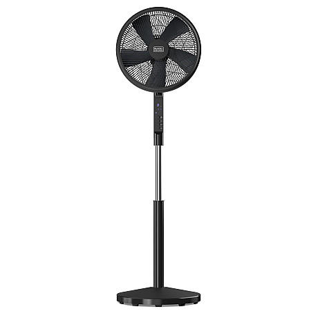 Black+Decker - Golvfläkt 5 Blad Svart 50W