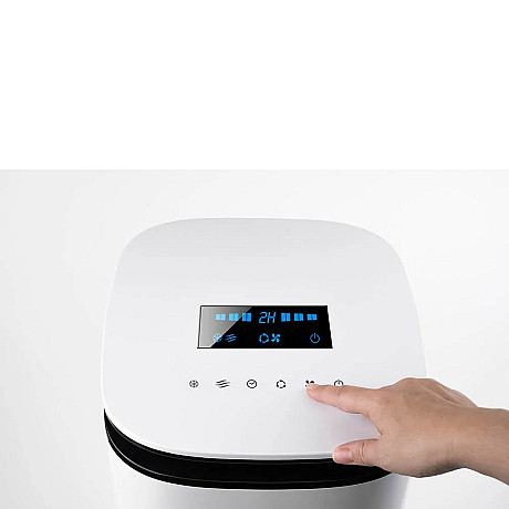 Black+Decker - Luftkylare LED Display Vit