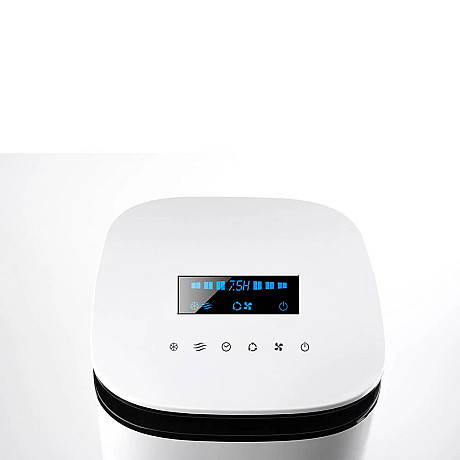 Black+Decker - Luftkylare LED Display Vit