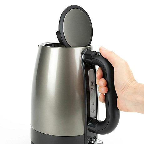 Black+Decker - ES9580040B Vattenkokare 2200W 1,7L, Borstat rostfri