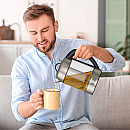 Black+Decker - ES9580110B Vattenkokare i Glas med Té-filter 1,7L