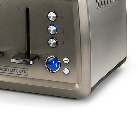 Black+Decker - Borstat Stål - 4 Skivor, 1960 W, Dubbel Kontroll